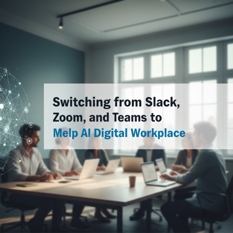 Why Businesses Are Switching from Slack, Zoom, and Teams to Melp AI Digital Workplace