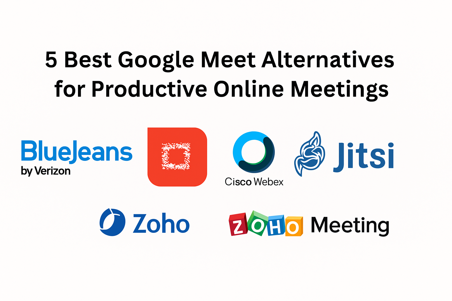 5 Best Google Meet Alternatives for Productive Online Meetings